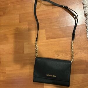 Black Michael Kors Cross Body Purse